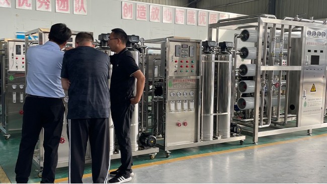 工業反滲透水處理設備清洗要求